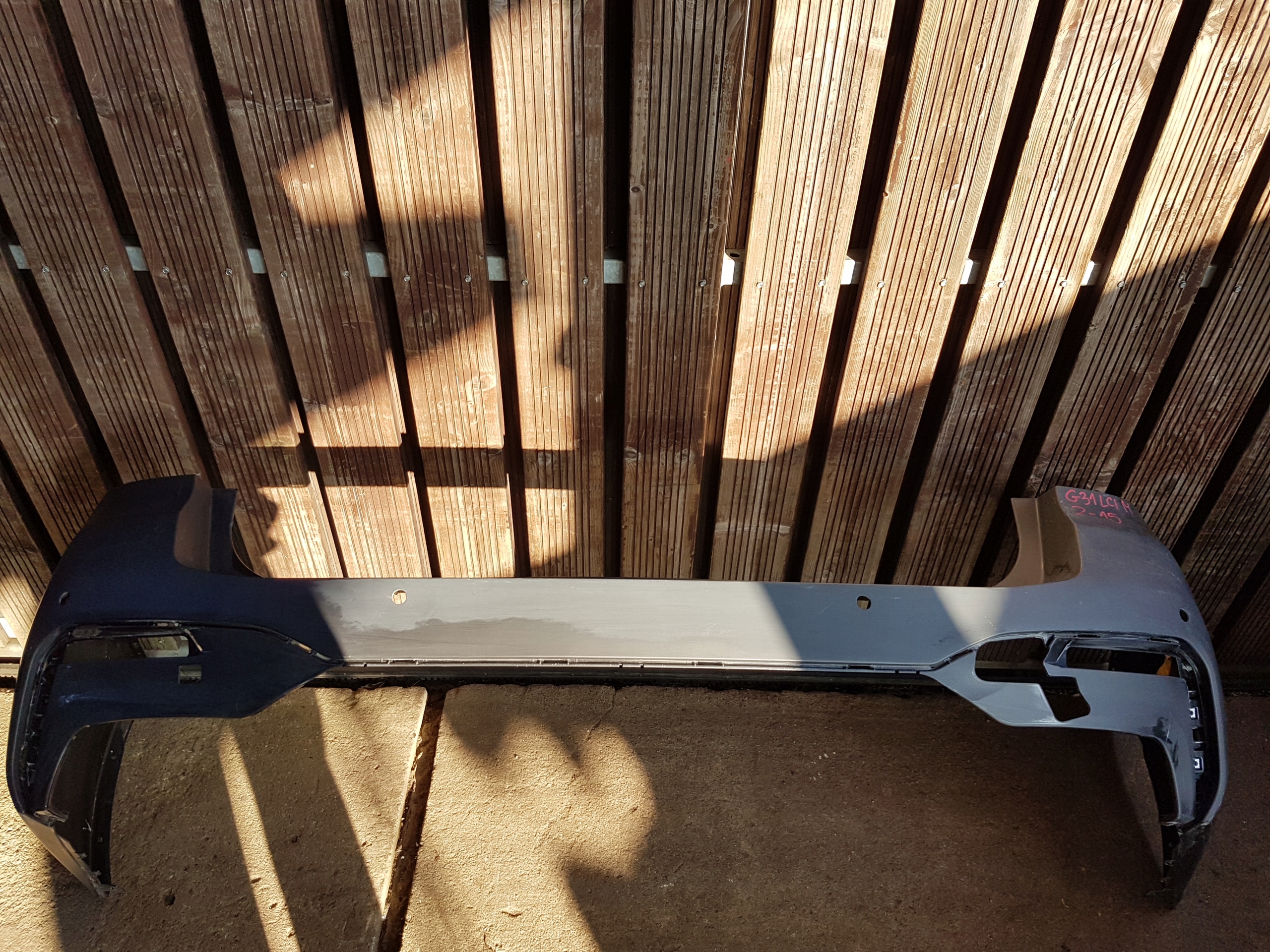 bumper rear BMW SERIA 5 G31 LCI m-packet