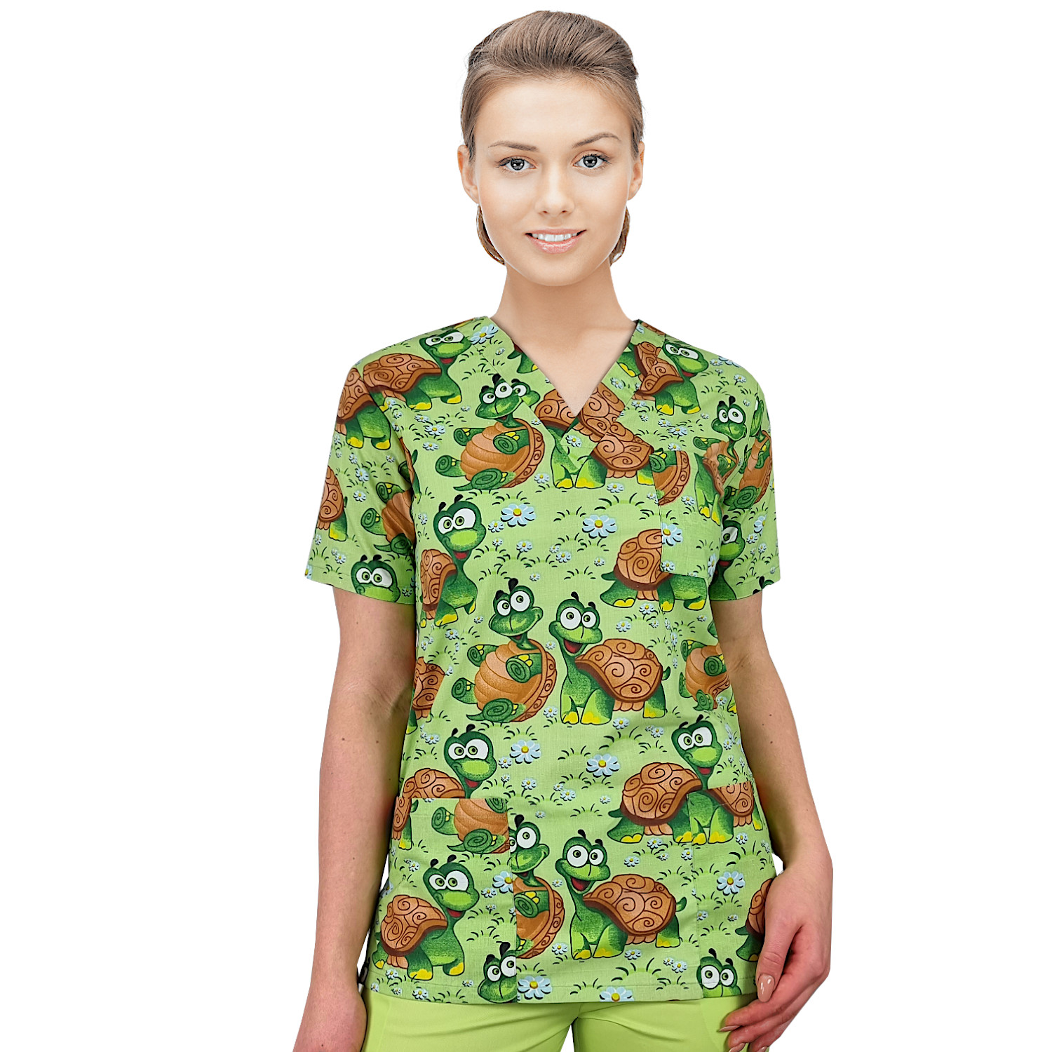

Bluza medyczna damska fartuch kolorowy S