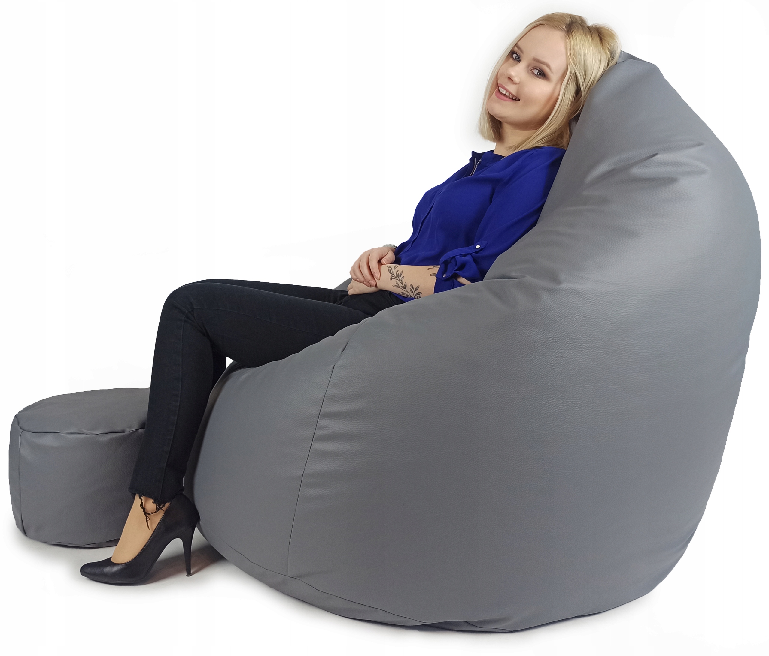 

Pufa Fotel F3 130/100 worek sak pufy gratis puf