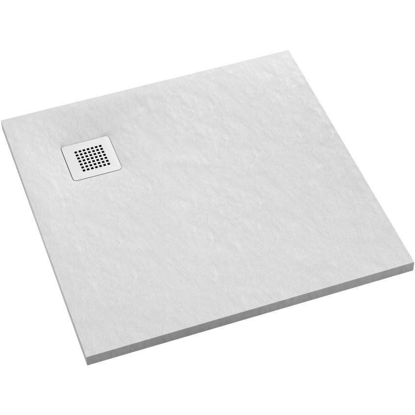 Brodzik prysznicowy biały kwadratowy niski 90x90