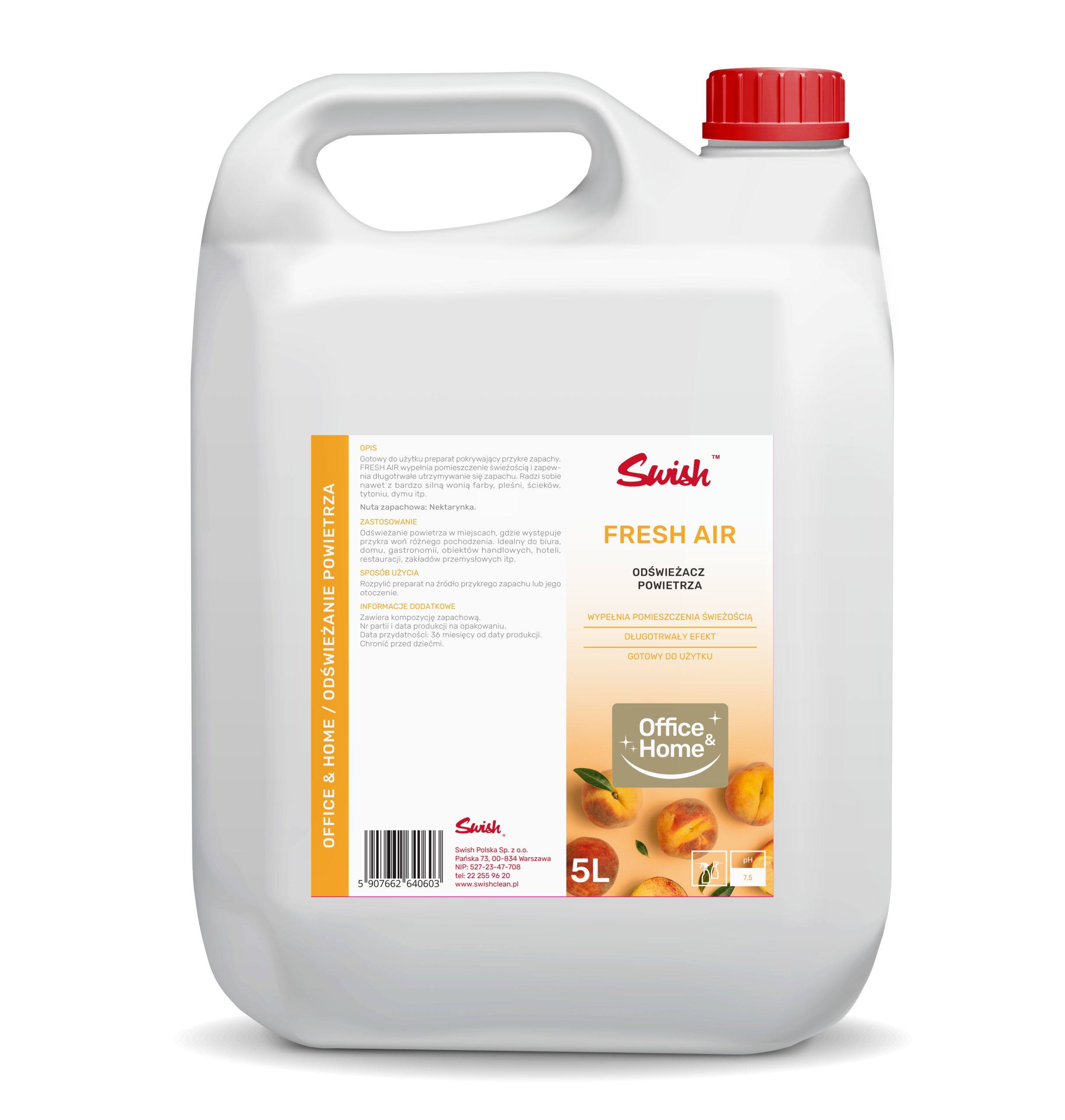 Swish Fresh Air Nectarine specjalistyczny neutralizator zapachów -5 L