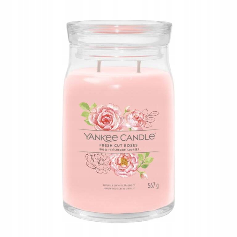 

Fresh Cut Roses Yankee Candle duża świeca