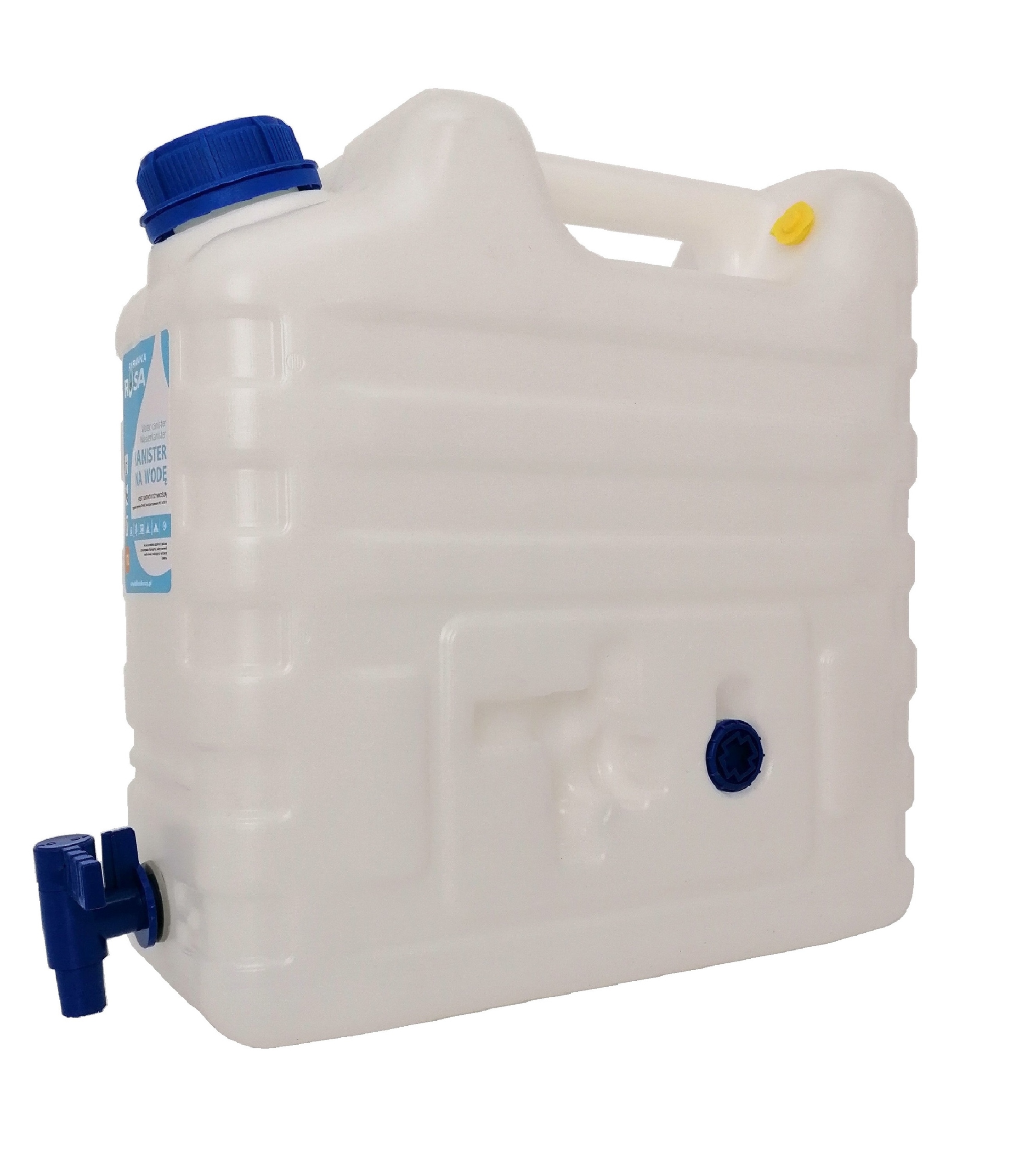 KANISTER NA WODĘ PITNĄ Z KRANIKIEM 17L atest