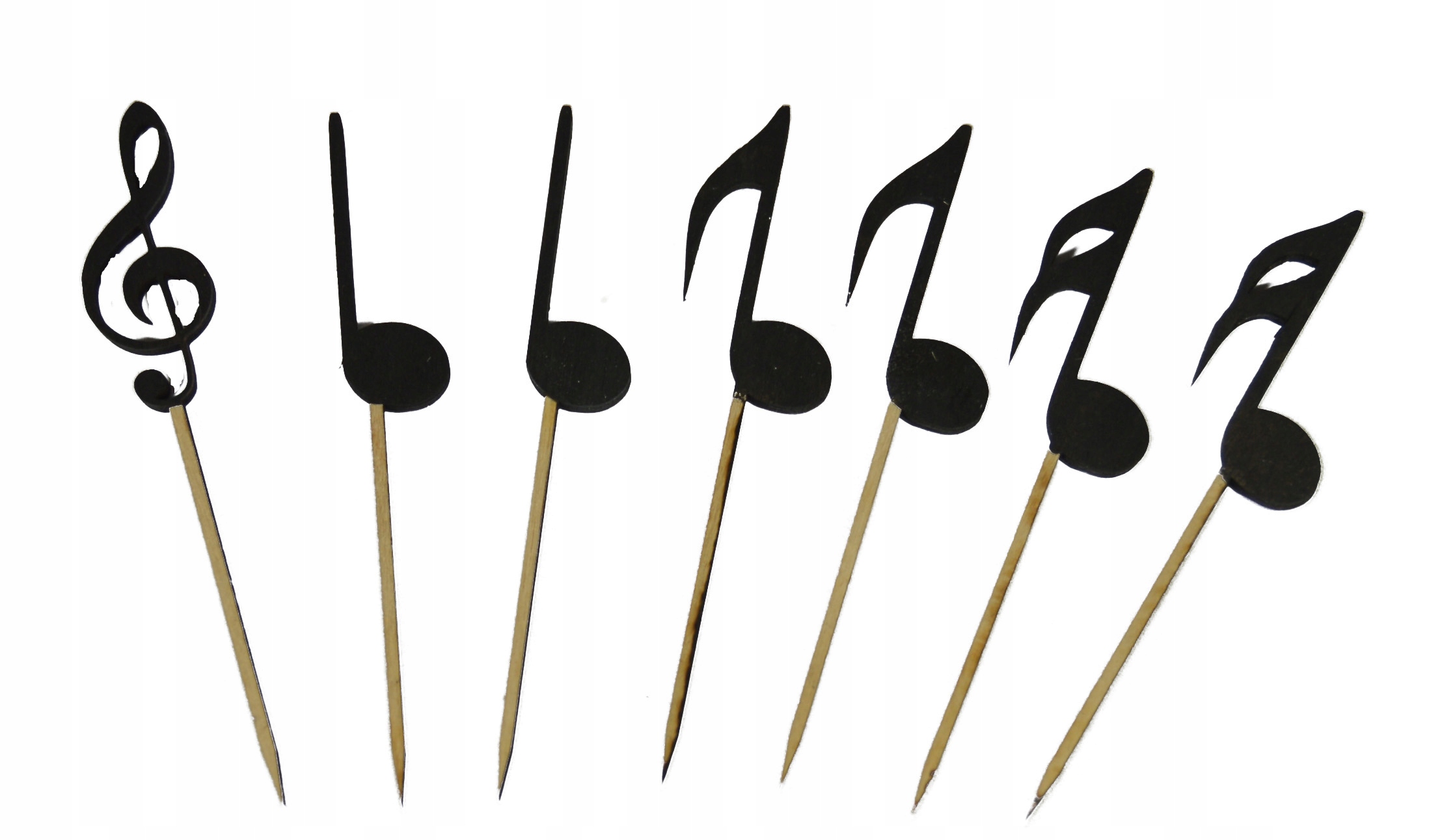 

Toppery do mufinek piki Nuty Nutki Czarne 7 szt