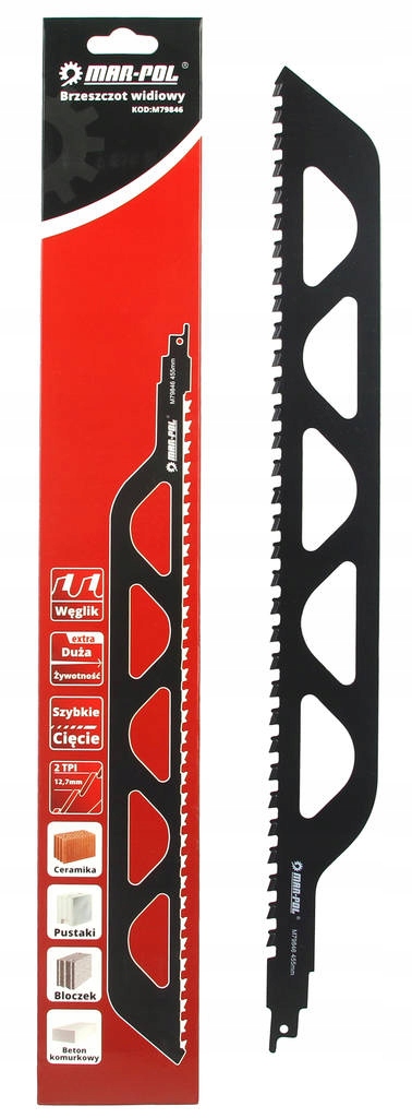 ПИЛА ПО ПЕЗОБЕТОНУ YTONG SUPOREX 455 ММ