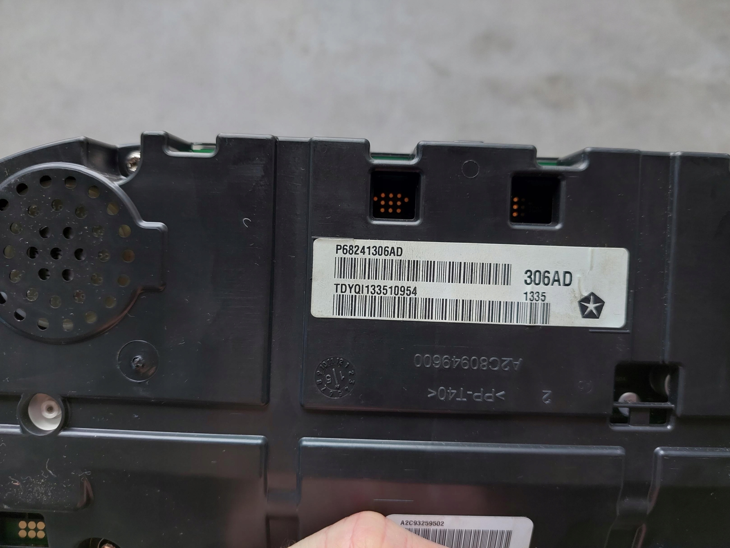 dials dials P68241306AD 68241306AD JEEP CHEROKEE V KL 2.2 CRD 4X4