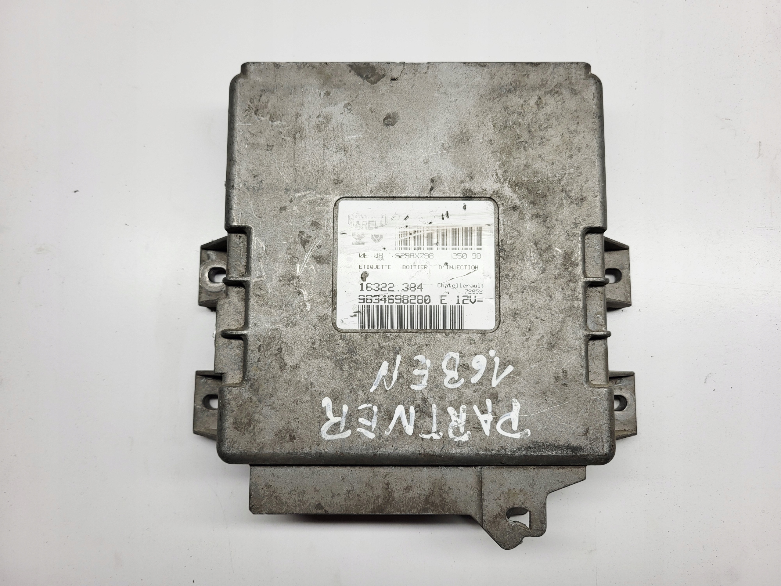 computer control unit of the engine PEUGEOT Partner and 1.6B 9634698280