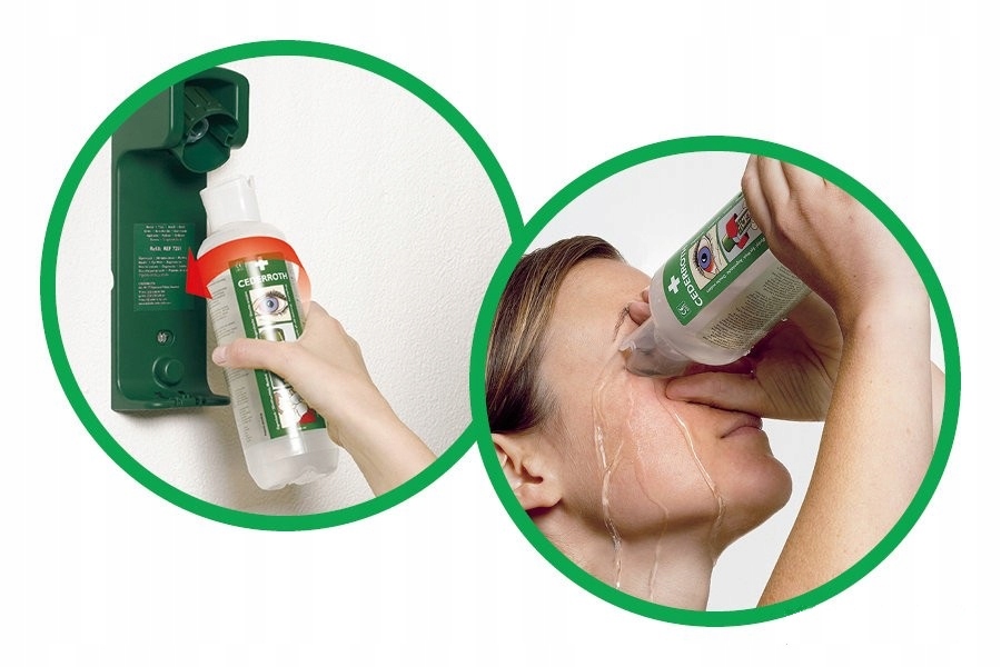 Płukanka do oczu CEDERROTH Eye Wash 500 ml uchwyt Kod producenta CD-7251