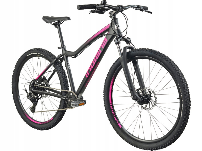 Rower górski Mtb Indiana X-Pulser 3.7 D21 27.5 cala damski Czarno-fuksjowy