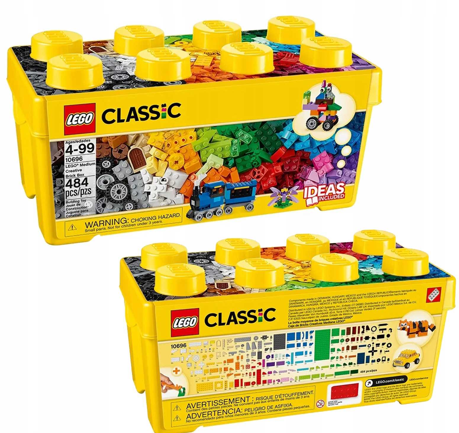 10696 Lego Classic Kreativní stavebnice Lego, střední krabička