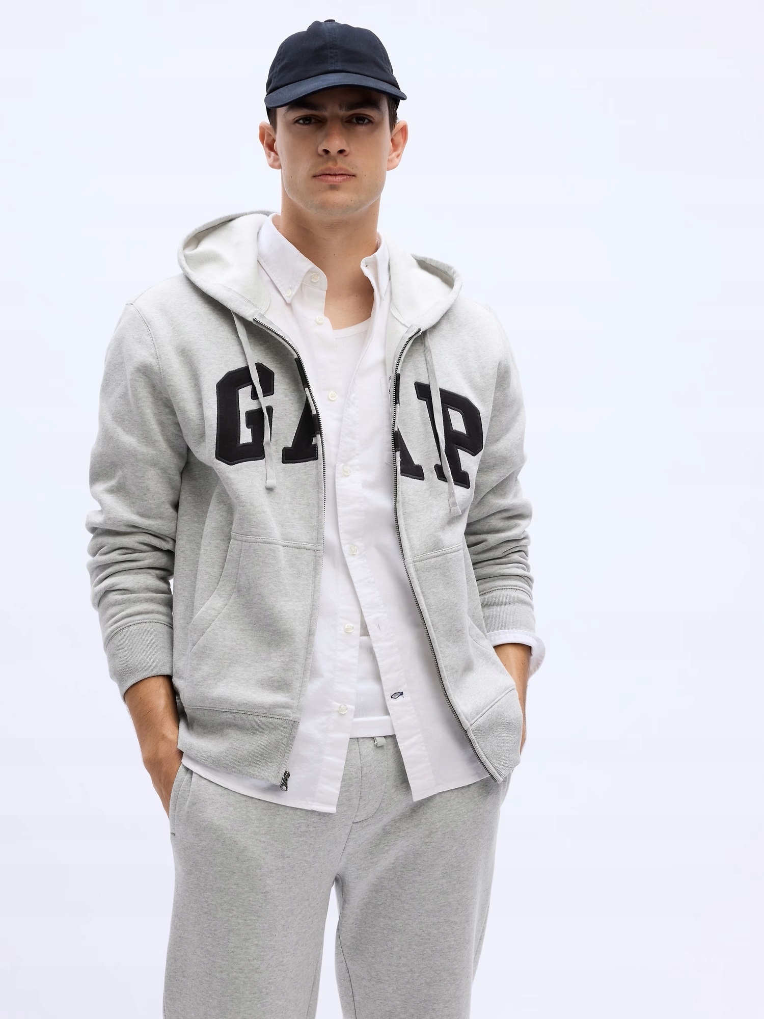 Gap Mikina Zip Logo
