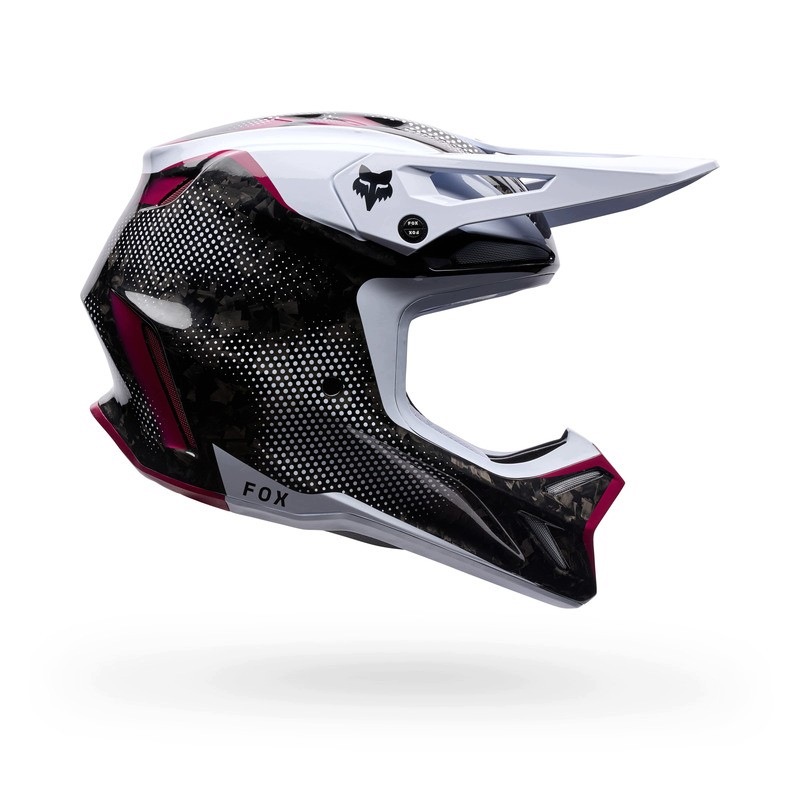 Motocyklová Prilba Fox V3 Rs Tactile White (M)