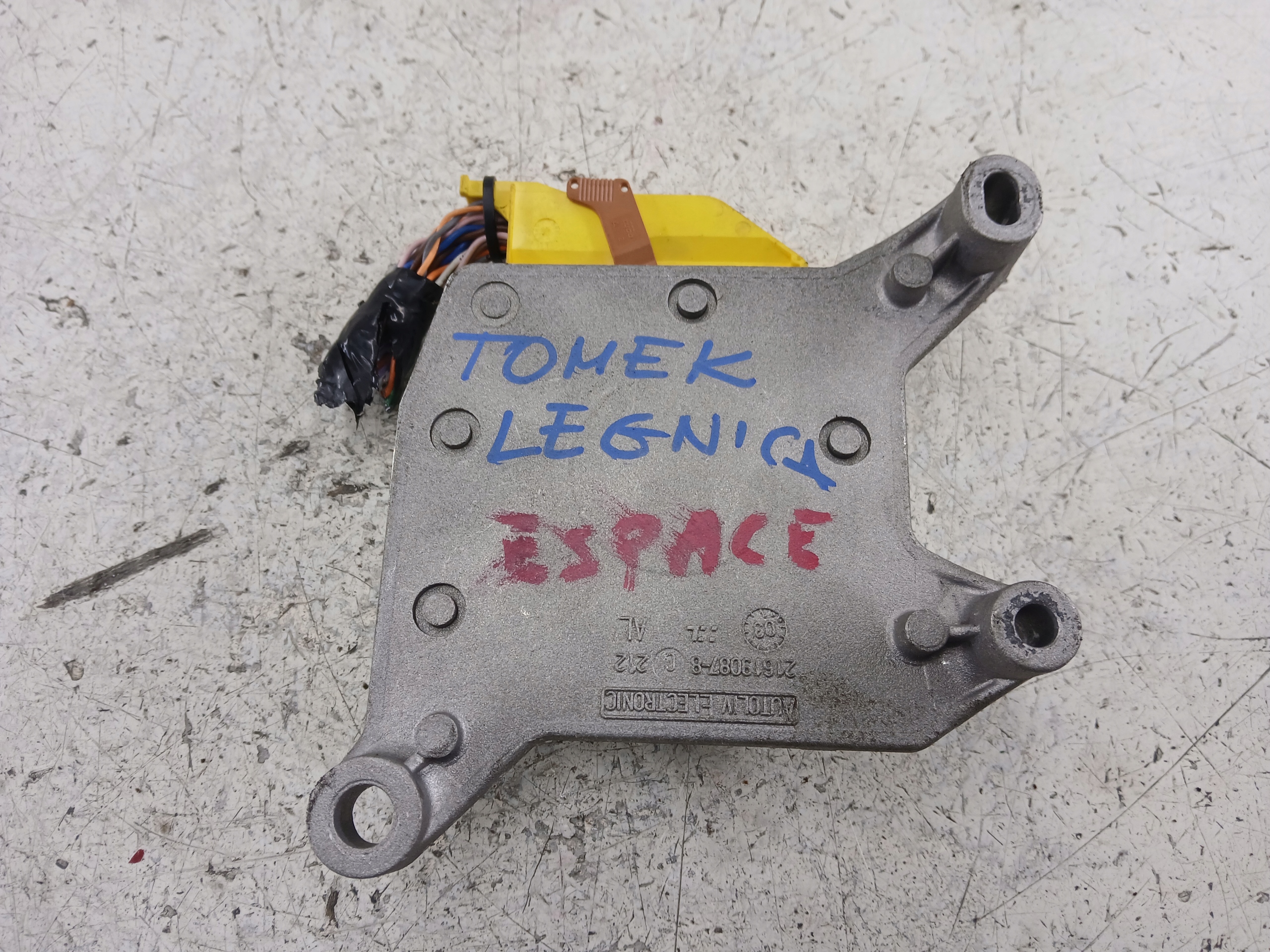 RENAULT ESPACE IV modulo SENSOR airbag 8200343319A