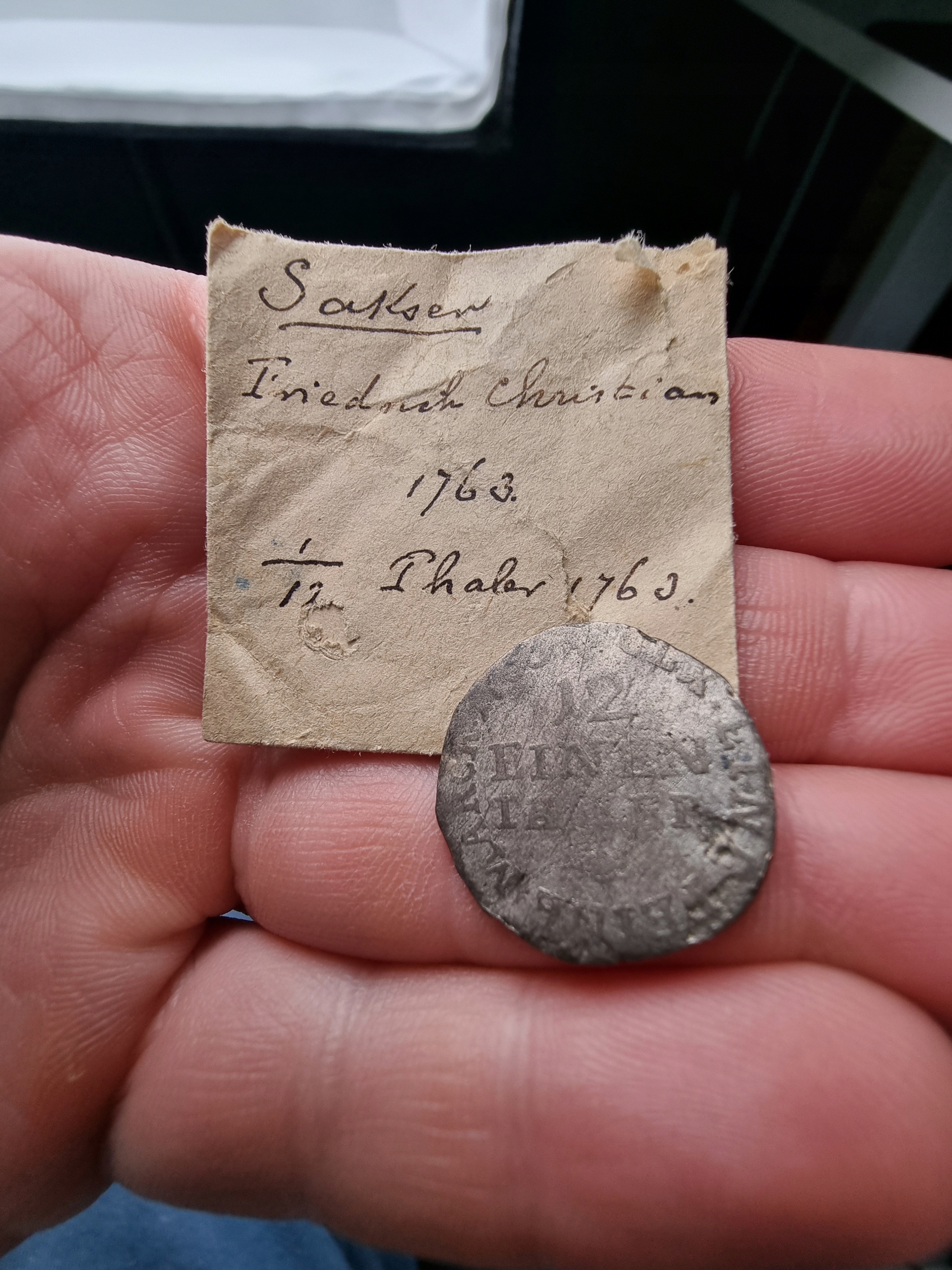 N4011 Moneta niemiecka 2.31g, srebro