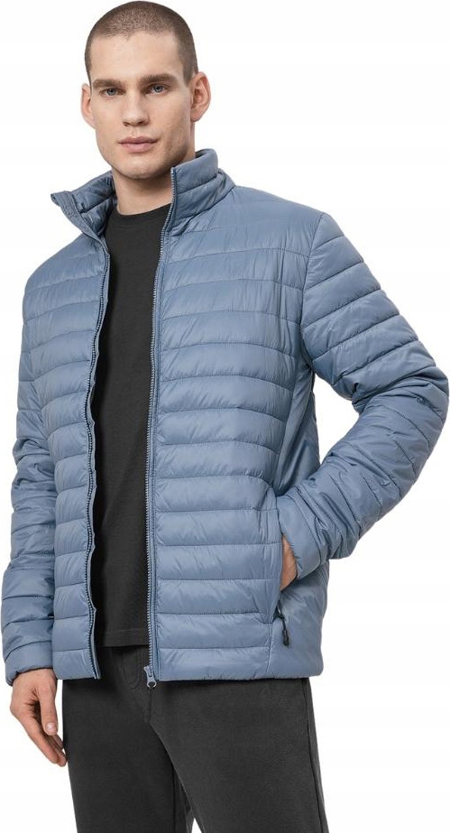 Pánská Bunda 4F Modrá H4Z22 KUMP003 34S vel. S