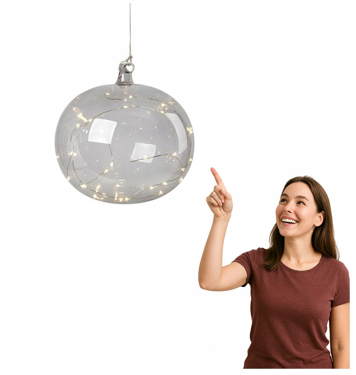 Dekorativní závěsná lampa B/o Lina Markslojd
