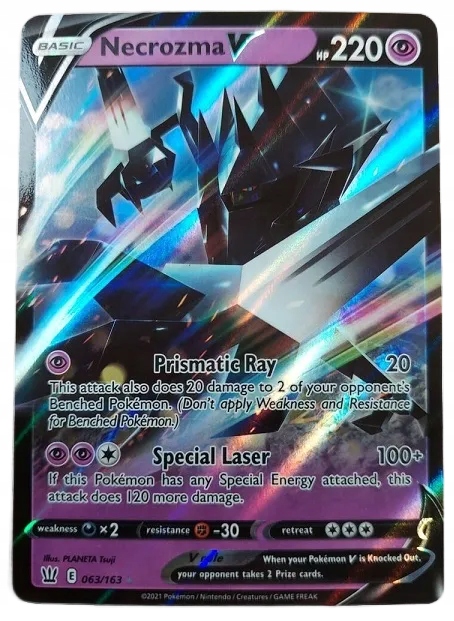 Karta Pokemon TCG Necrozma V (063/163)