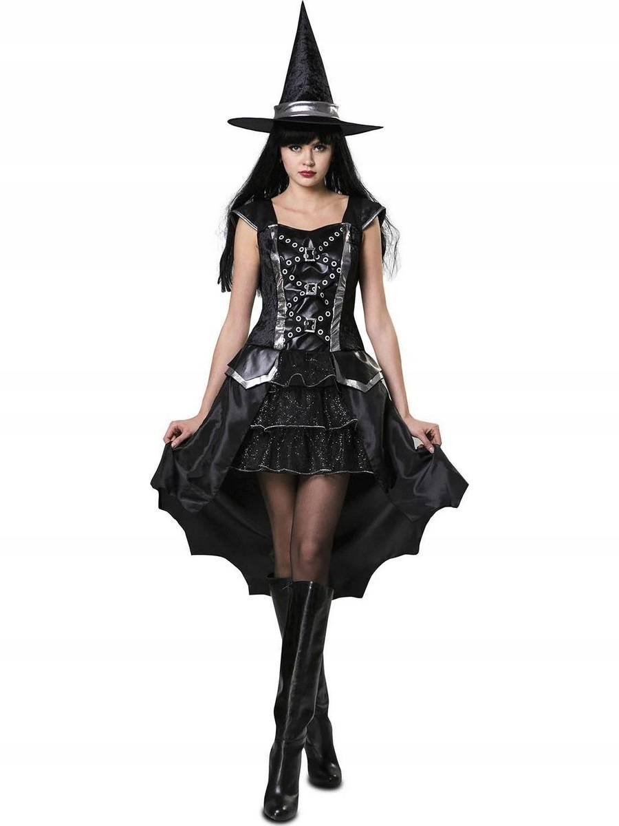 Kostým čarodějnice krátký čarodějnice M/L