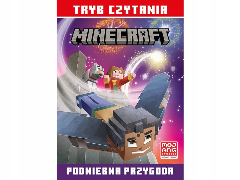 

Książka Minecraft Tryb czytania Podniebna przygoda