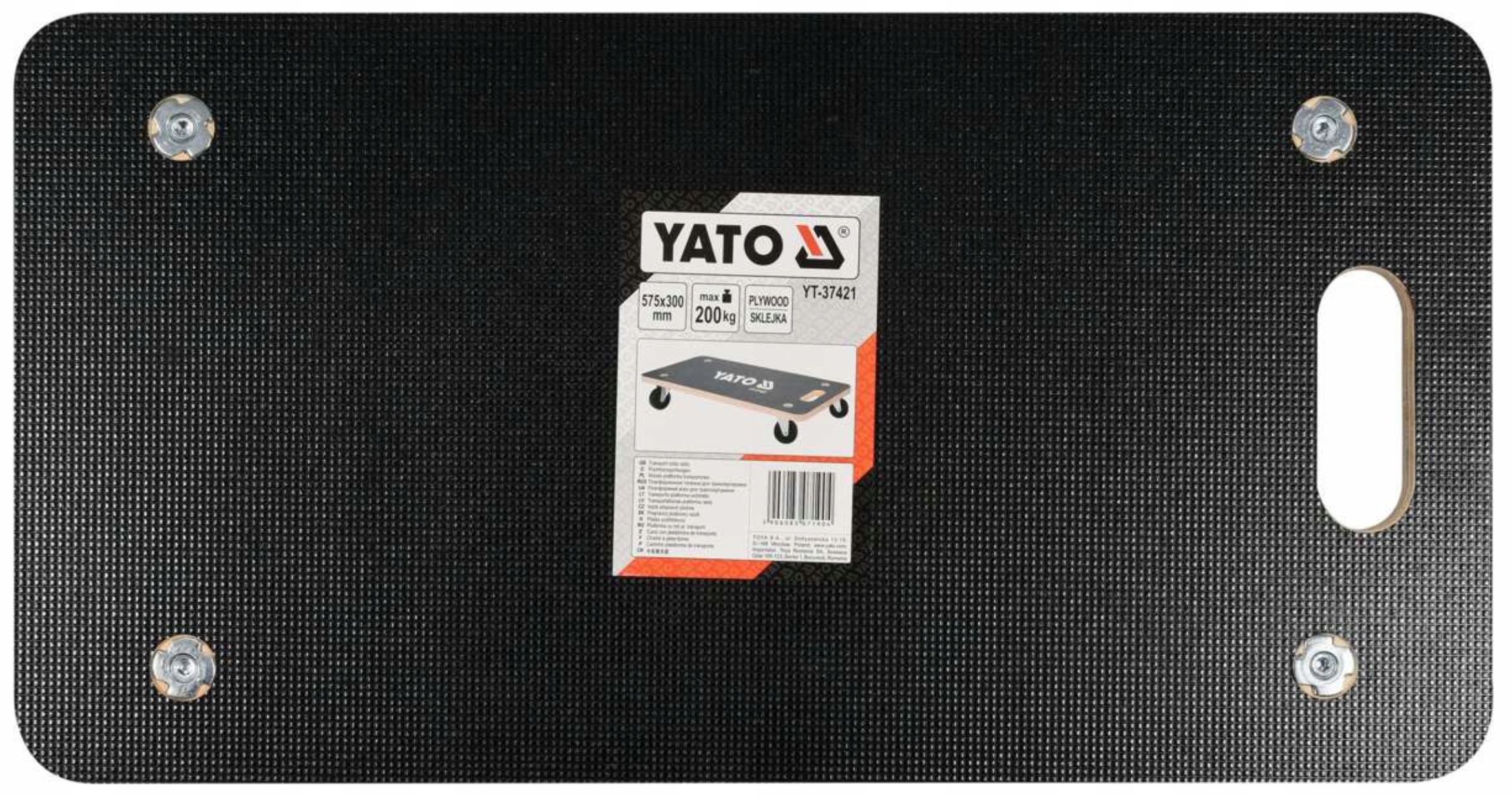 WÓZEK PLATFORMOWY PLATFORMA TRANSPORTOWA 200 kg Kod producenta YT-37421