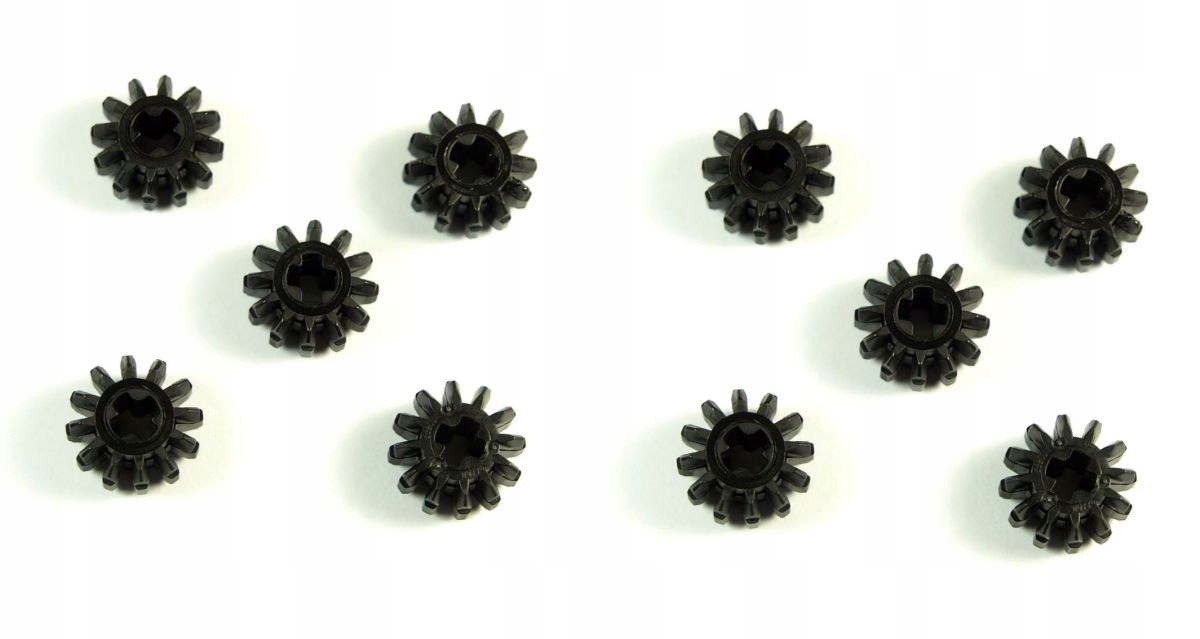 

Zębatka 12 Czarna 10szt.LEGO Technic 32270 4177431
