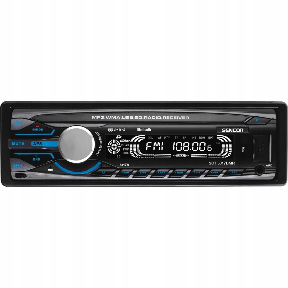 Autorádio Sencor Sct 5017BMR 1-DIN
