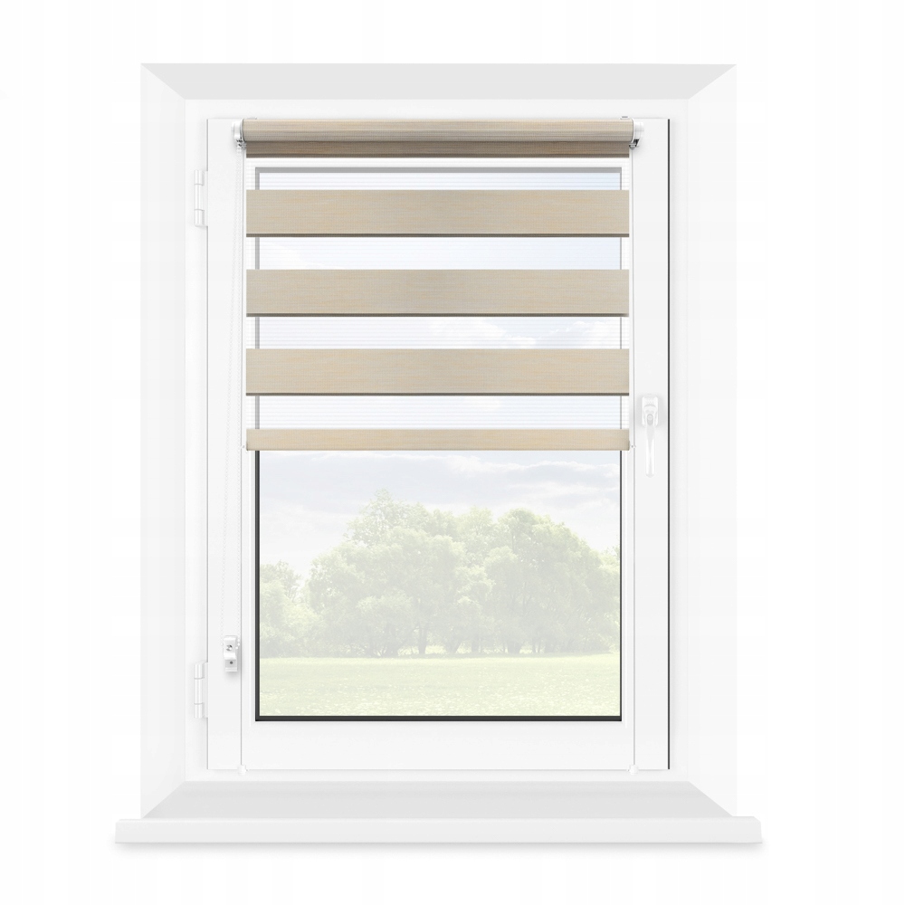 

Roleta Noc Dzień 93,5X140CM Wymiar Beżowy