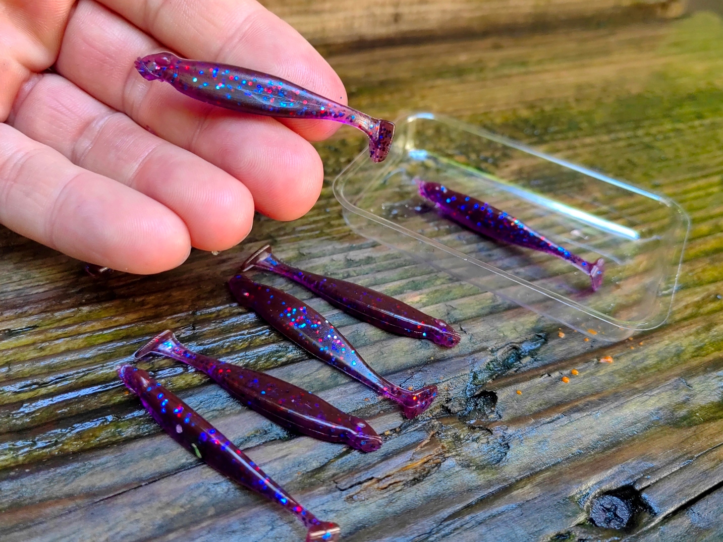 7 szt zapachowe Kopyto 55 mm killer na Okonie #140