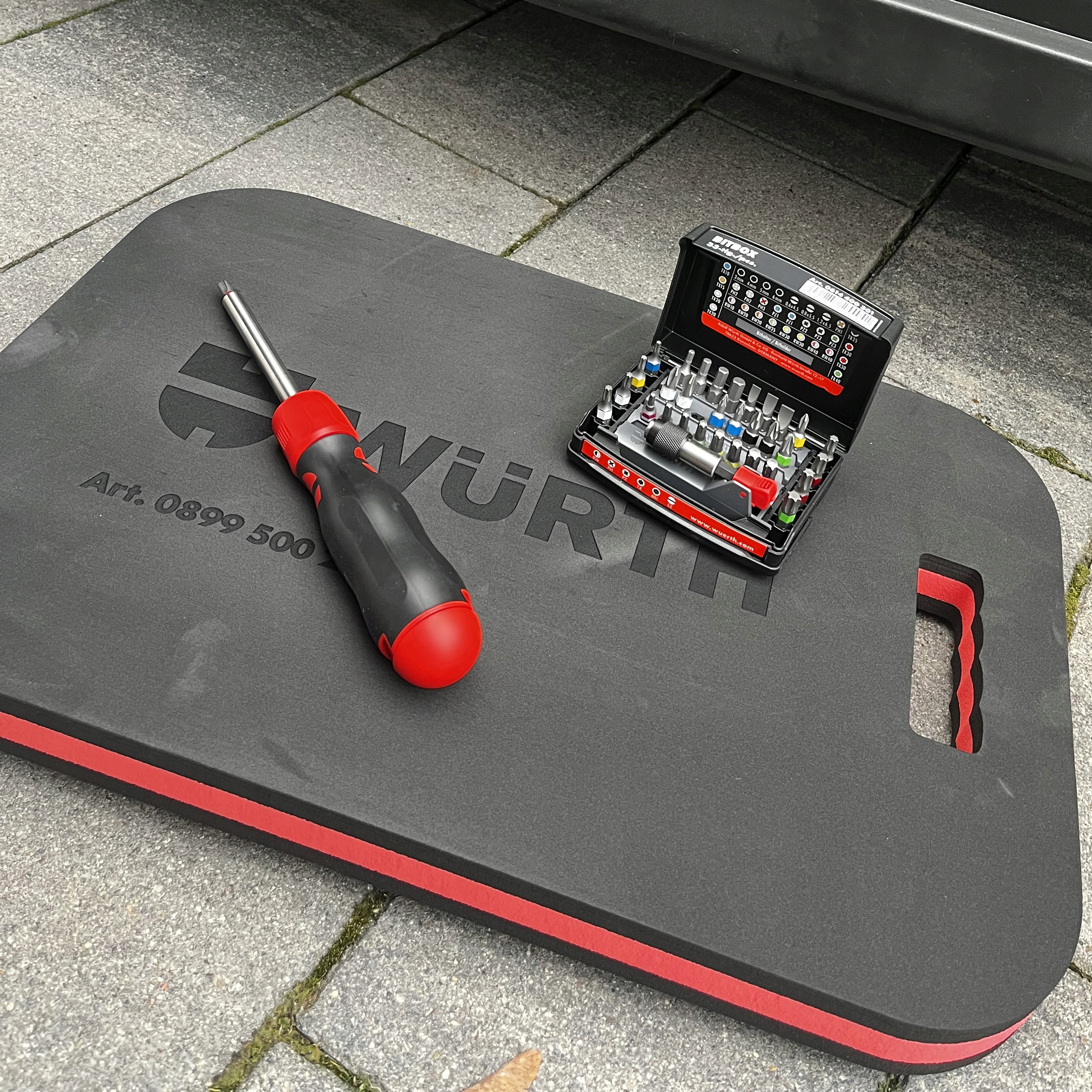 Mata ochronna Podkładka pod kolana gruba 36 mm olejoodporna Trwała WURTH Marka Wurth