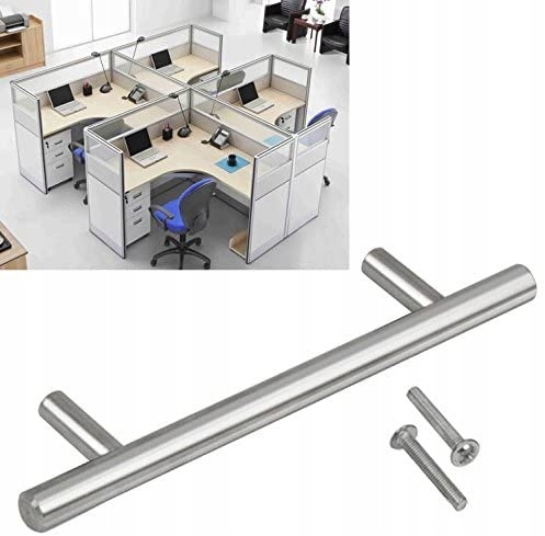 Uchwyt meblowy drzwiczek stal nierdzewna 128mm