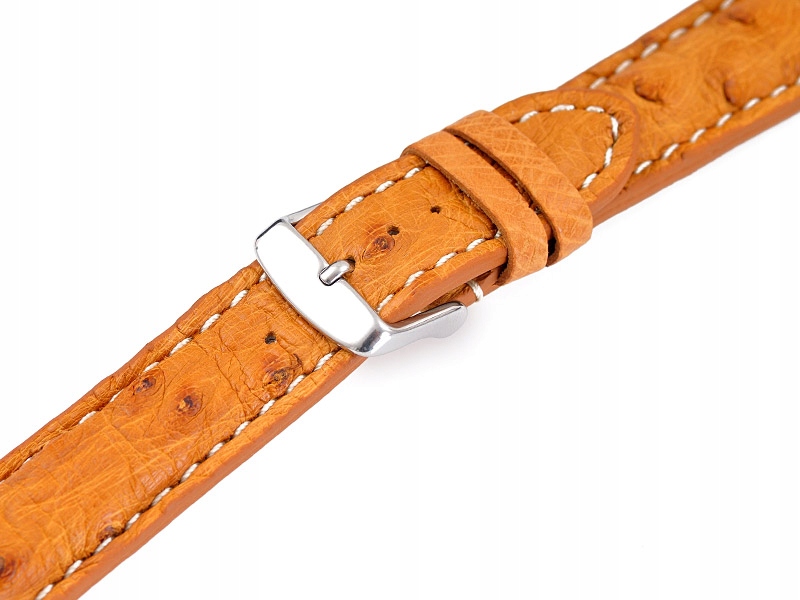 Řemínek Na Hodinky Z Pštrosí Kůže Strauss 24 7001