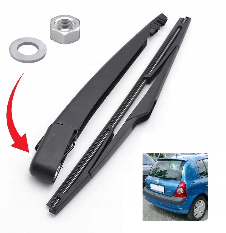 RAMIĘ + WYCIERACZKA TYŁ RENAULT CLIO II 1998-2005