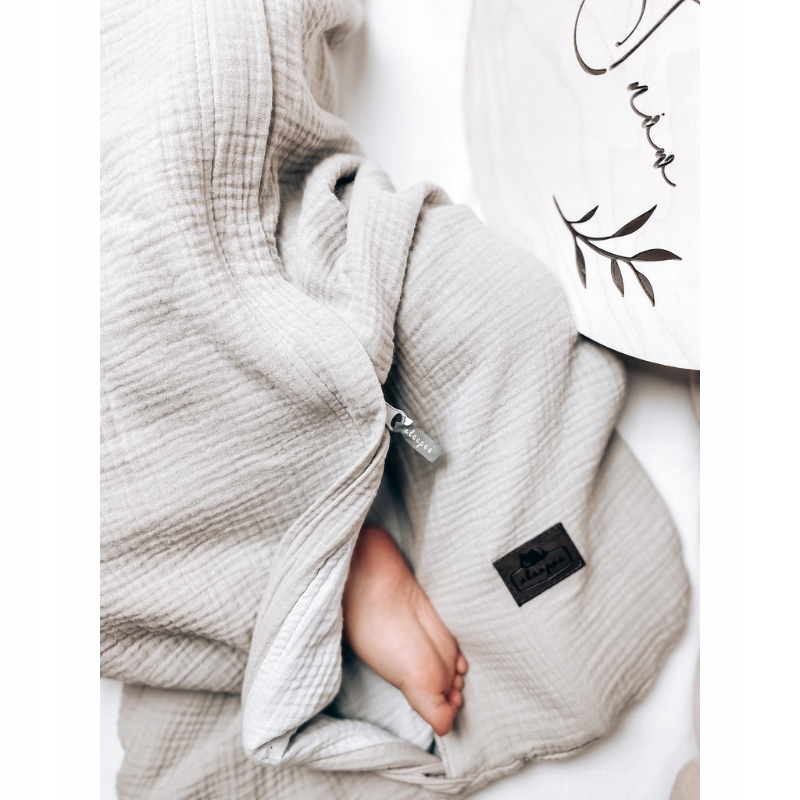 Dwustronny Śpiworek Muślinowy (0-4m) Rose - Sleepee EAN (GTIN) 5903175921741