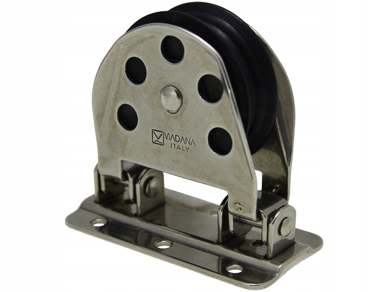 Blok pro ocelové lano 6 mm