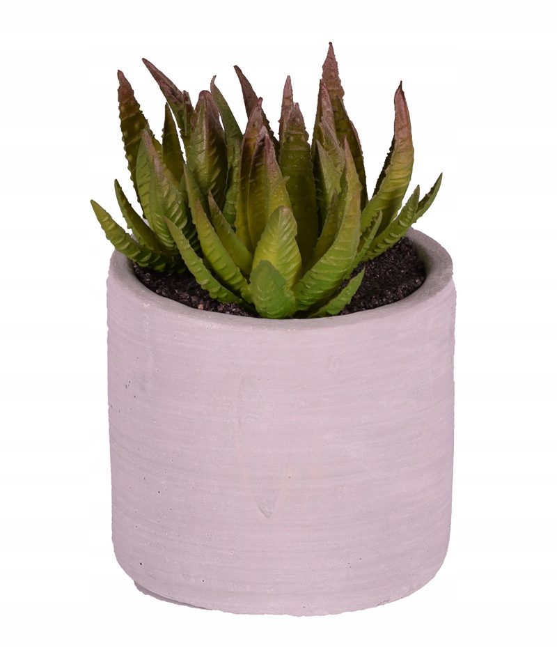 

Sukulenty w doniczce sztucze dekoracja