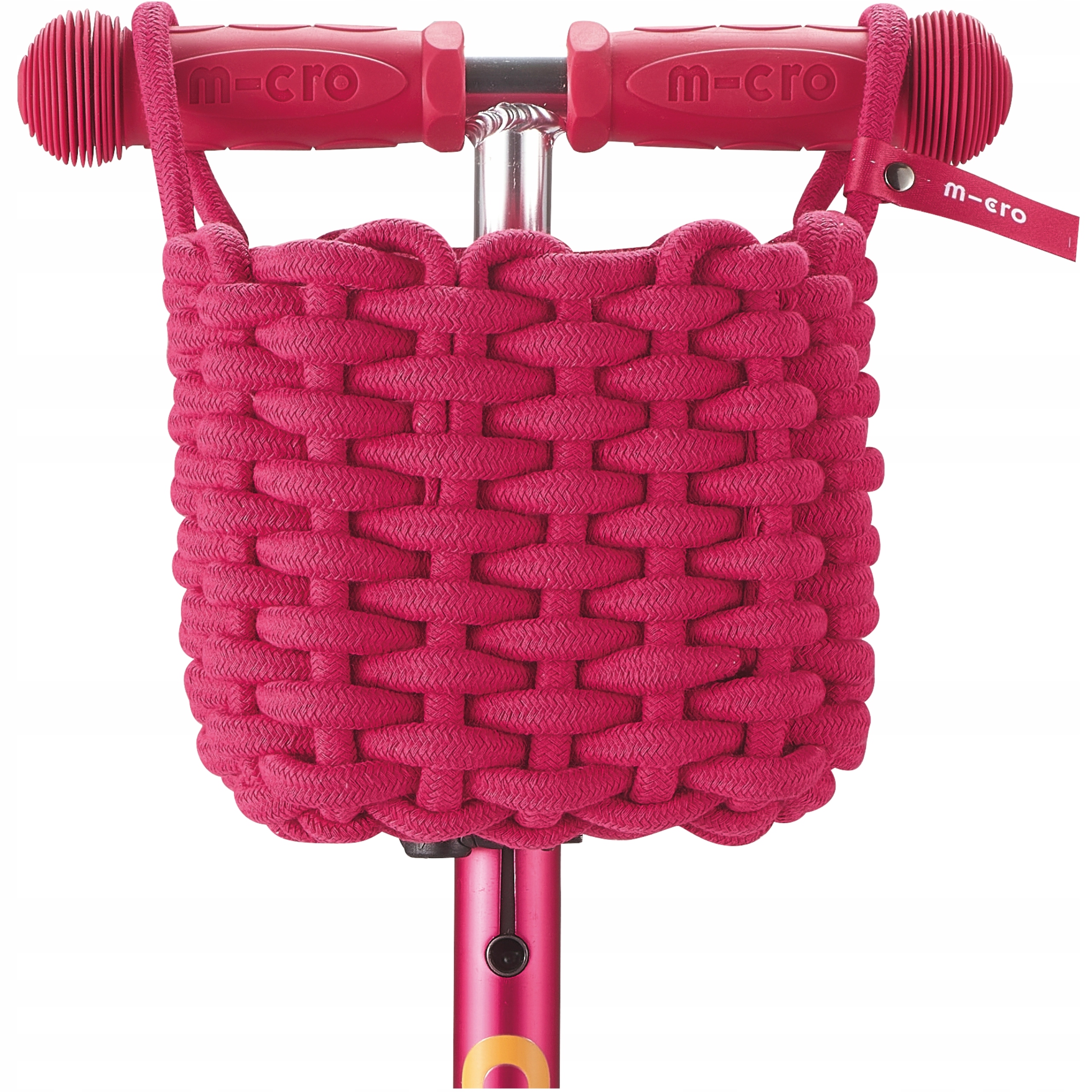 Koszyk na Hulajnogę Micro Różowy dla Dzieci