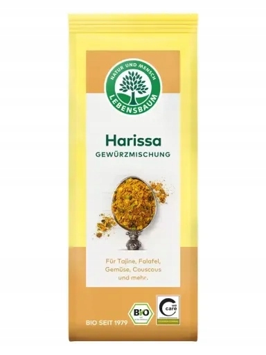 3x Koření Harissa Bio 50 g Lebensbaum