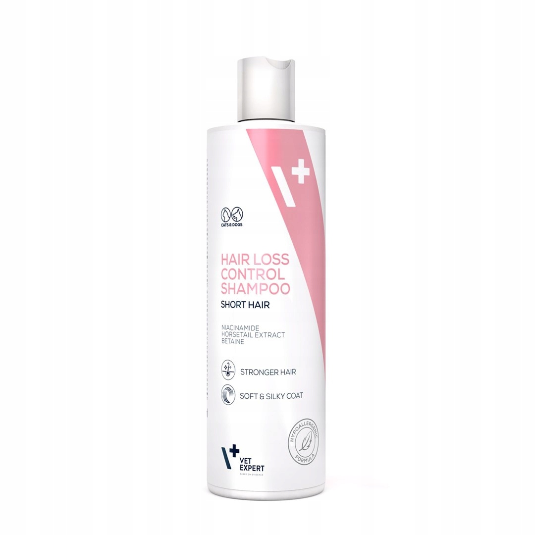 Levně VetExpert Hair Loss Control Shampoo Short Hair 250 ml