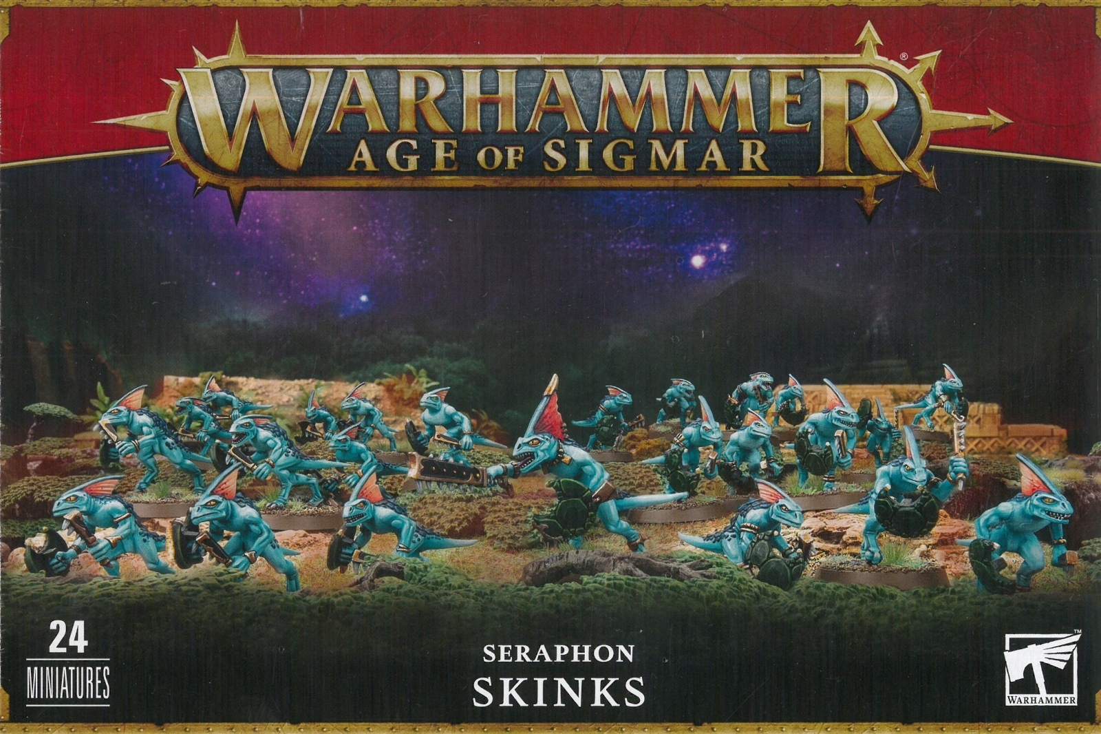 Warhammer Age of Sigmar Seraphon Skinks