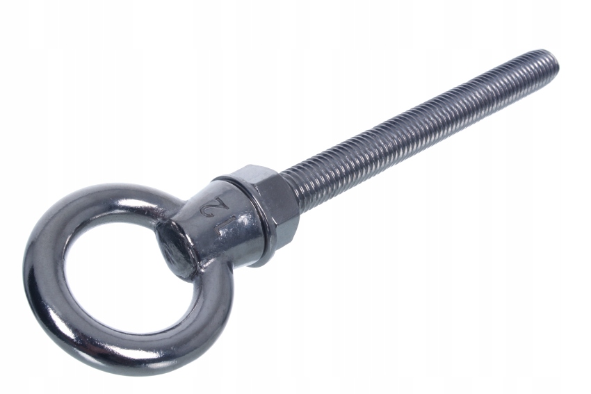 Śruba z uchem nierdzewna hak ucho M12x120mm Inox