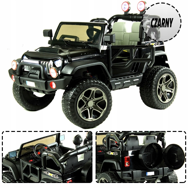 

Auto Autko Na Akumulator 4X4 Jeep Buggy Eva Pilot