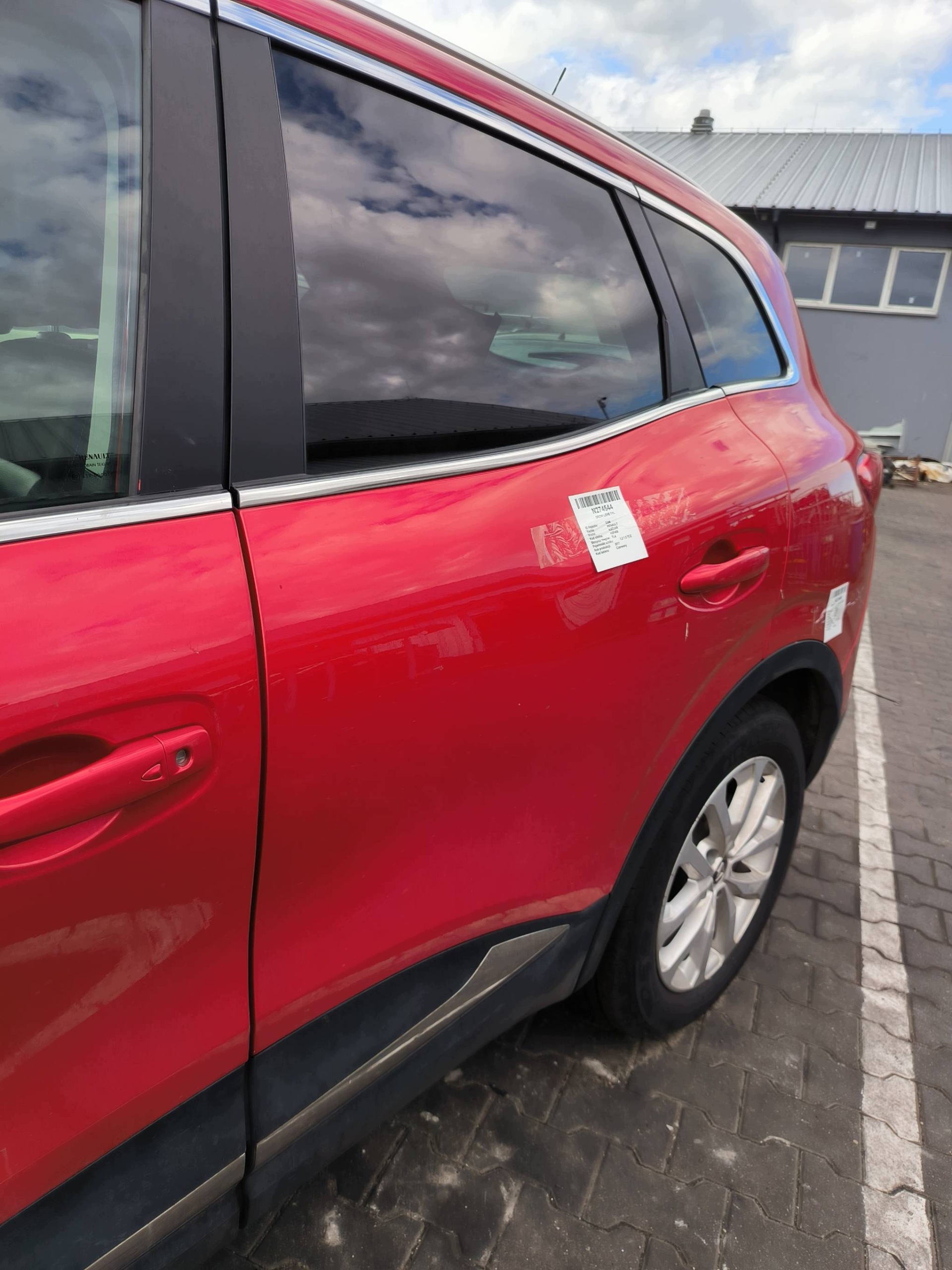 Tür links heck RENAULT KADJAR 2017