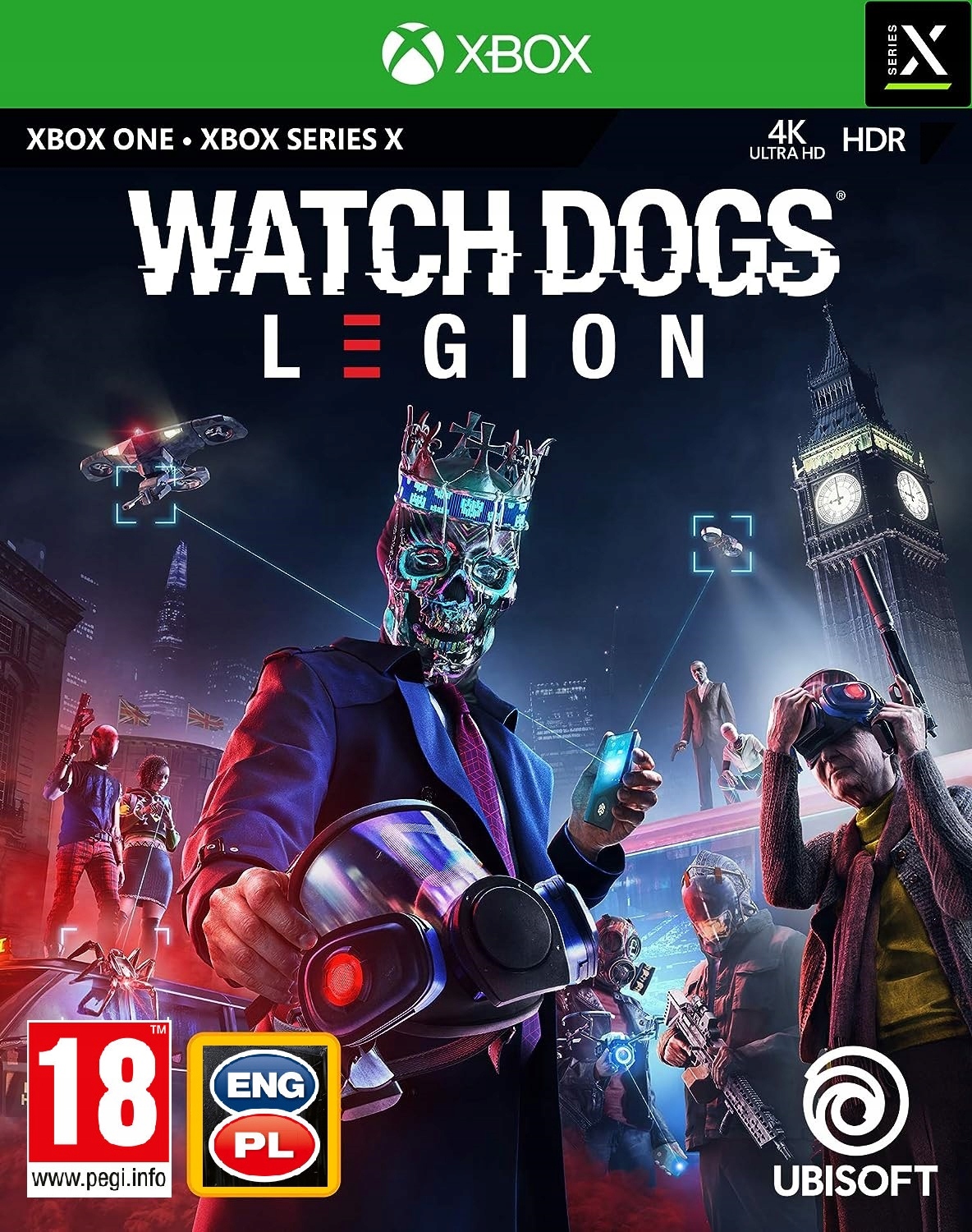 Watch Dogs Legion Xbox One Xbox Series X/s Kod