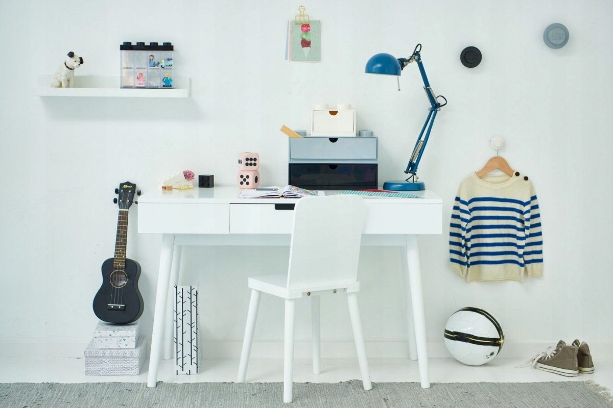 Pojemnik LEGO Szuflada na biurko Biała Wiek dziecka 3 lata +