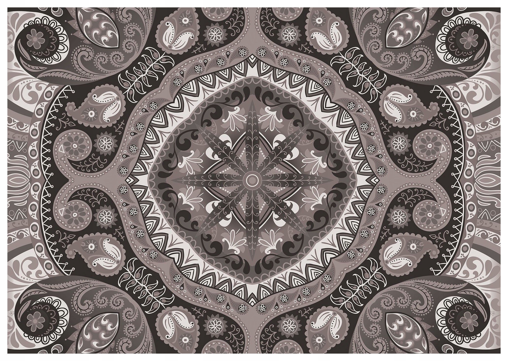 Fototapeta Mandala paisley květiny geometrie vinylová 368x254 lepidlo