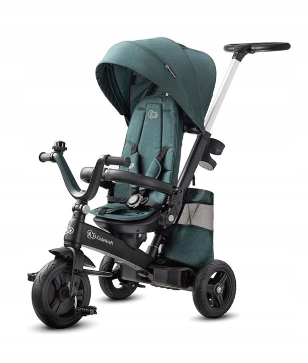 Rowerek Trójkołowy Wózek Pchacz Kinderkraft Easytwist Obrotowy Modułowy 1+