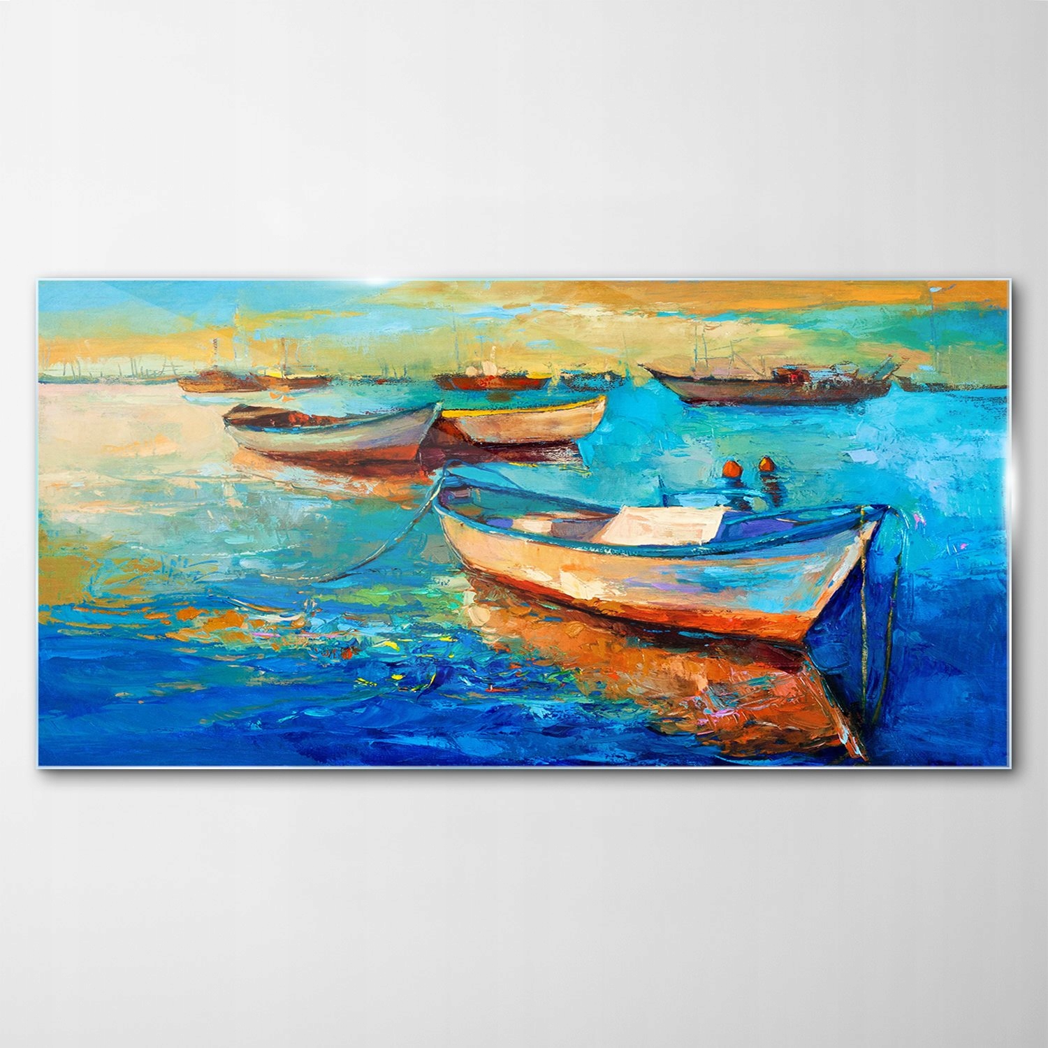 

Hartowany Obraz Szklany Morze Wschód Słońca 120x60