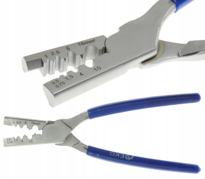 ZACISKARKA DO TULEJEK KABLI 0,5²-16MM² GEKO G01773 EAN (GTIN) 5901477133718