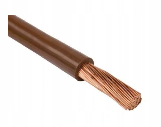 Przewód LGY 1,5mm brązowy 450/750V