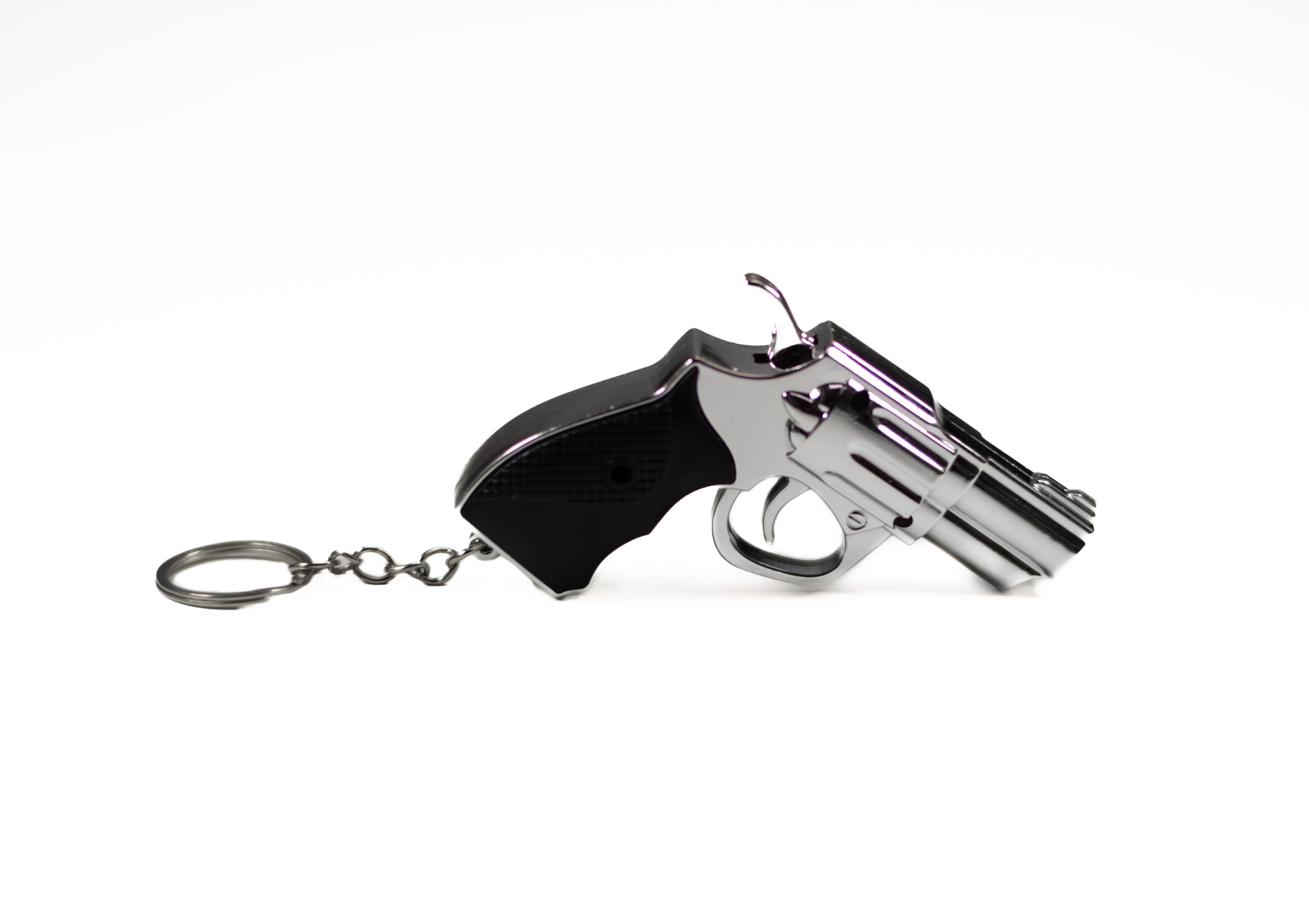 

Brelok Latarka Laser Czerwony Pistolet Rewolwer